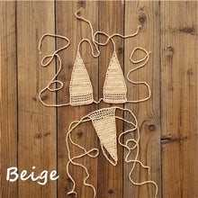 Load image into Gallery viewer, Stringy Crochet bikini
