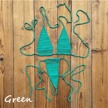 Load image into Gallery viewer, Stringy Crochet bikini