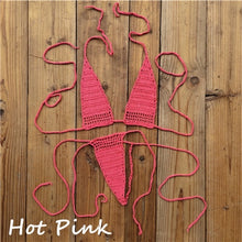 Load image into Gallery viewer, Stringy Crochet bikini