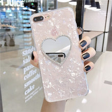 Load image into Gallery viewer, Diamond Heart Mirror Case For iphone 11 Pro Max 6 6S 7 8 Plus X XR XS Max