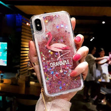 Load image into Gallery viewer, Pretty Girl Glitter Sailor Moon Liquid Case for iPhone X XS MAX XR 6 6S 7 8 Plus Cover