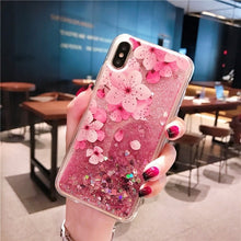 Load image into Gallery viewer, Pretty Girl Glitter Sailor Moon Liquid Case for iPhone X XS MAX XR 6 6S 7 8 Plus Cover