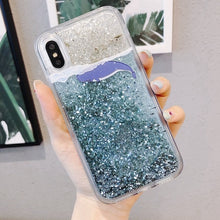 Load image into Gallery viewer, Pretty Girl Glitter Sailor Moon Liquid Case for iPhone X XS MAX XR 6 6S 7 8 Plus Cover