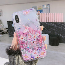 Load image into Gallery viewer, Pretty Girl Glitter Sailor Moon Liquid Case for iPhone X XS MAX XR 6 6S 7 8 Plus Cover