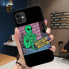Load image into Gallery viewer, Cartoon Outer Space Silicone Phone Case iPhone 11Pro Max 6 6s 7 8 Plus X XR XS MAX