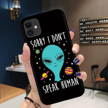 Load image into Gallery viewer, Cartoon Outer Space Silicone Phone Case iPhone 11Pro Max 6 6s 7 8 Plus X XR XS MAX