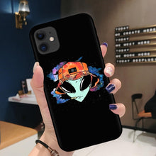 Load image into Gallery viewer, Cartoon Outer Space Silicone Phone Case iPhone 11Pro Max 6 6s 7 8 Plus X XR XS MAX