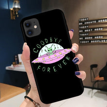 Load image into Gallery viewer, Cartoon Outer Space Silicone Phone Case iPhone 11Pro Max 6 6s 7 8 Plus X XR XS MAX