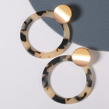 Load image into Gallery viewer, Geometric Acrylic Drop Earrings