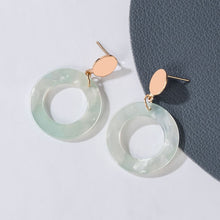 Load image into Gallery viewer, Geometric Acrylic Drop Earrings