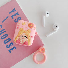 Load image into Gallery viewer, Sailor Moon Phone Case For iphone X XR XS Max 6 6s 7 8 plus 11 Pro Max AirPods 12pro case