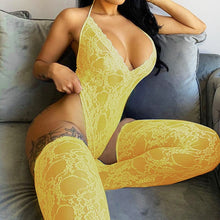 Load image into Gallery viewer, Angelic lace bodysuit lingerie