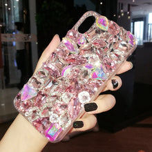 Load image into Gallery viewer, Luxury Crystal Rhinestone Cases For iphone