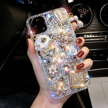 Load image into Gallery viewer, Luxury Crystal Rhinestone Cases For iphone