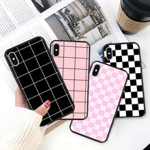 Load image into Gallery viewer, Checkered Phone Case For iPhone