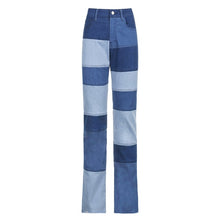 Load image into Gallery viewer, Patchwork Jeans
