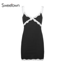 Load image into Gallery viewer, White trim dress