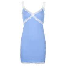 Load image into Gallery viewer, White trim dress