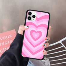 Load image into Gallery viewer, Oversaturated Heart Silicone Case for iPhone