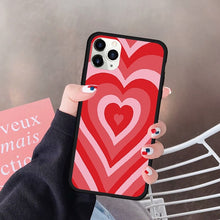 Load image into Gallery viewer, Oversaturated Heart Silicone Case for iPhone