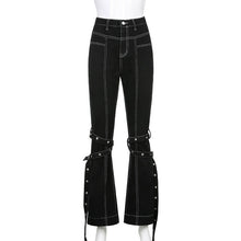 Load image into Gallery viewer, Harajuku Punk Wide Leg pants