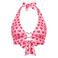 Load image into Gallery viewer, Heart bralette top