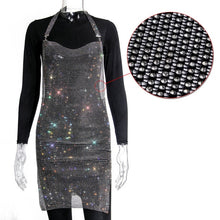 Load image into Gallery viewer, 21st Bday Rhinestone dress