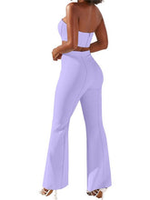 Load image into Gallery viewer, Fishbone Tube Top Pants Set