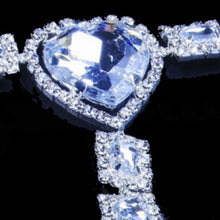 Load image into Gallery viewer, Red Rhinestone String Thong