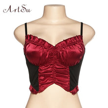 Load image into Gallery viewer, Princess Ruffle Bustier top
