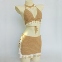 Load image into Gallery viewer, Sandy Cheeks beach skirt set
