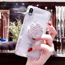 Load image into Gallery viewer, Diamonte Phone Case For iPhone 6 6S 7 8 11 12 Mini 12 Pro X XR XS MAX
