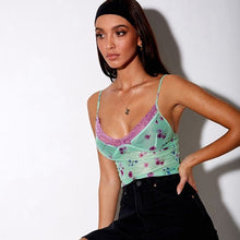 Load image into Gallery viewer, Rose Mesh Sheer Top
